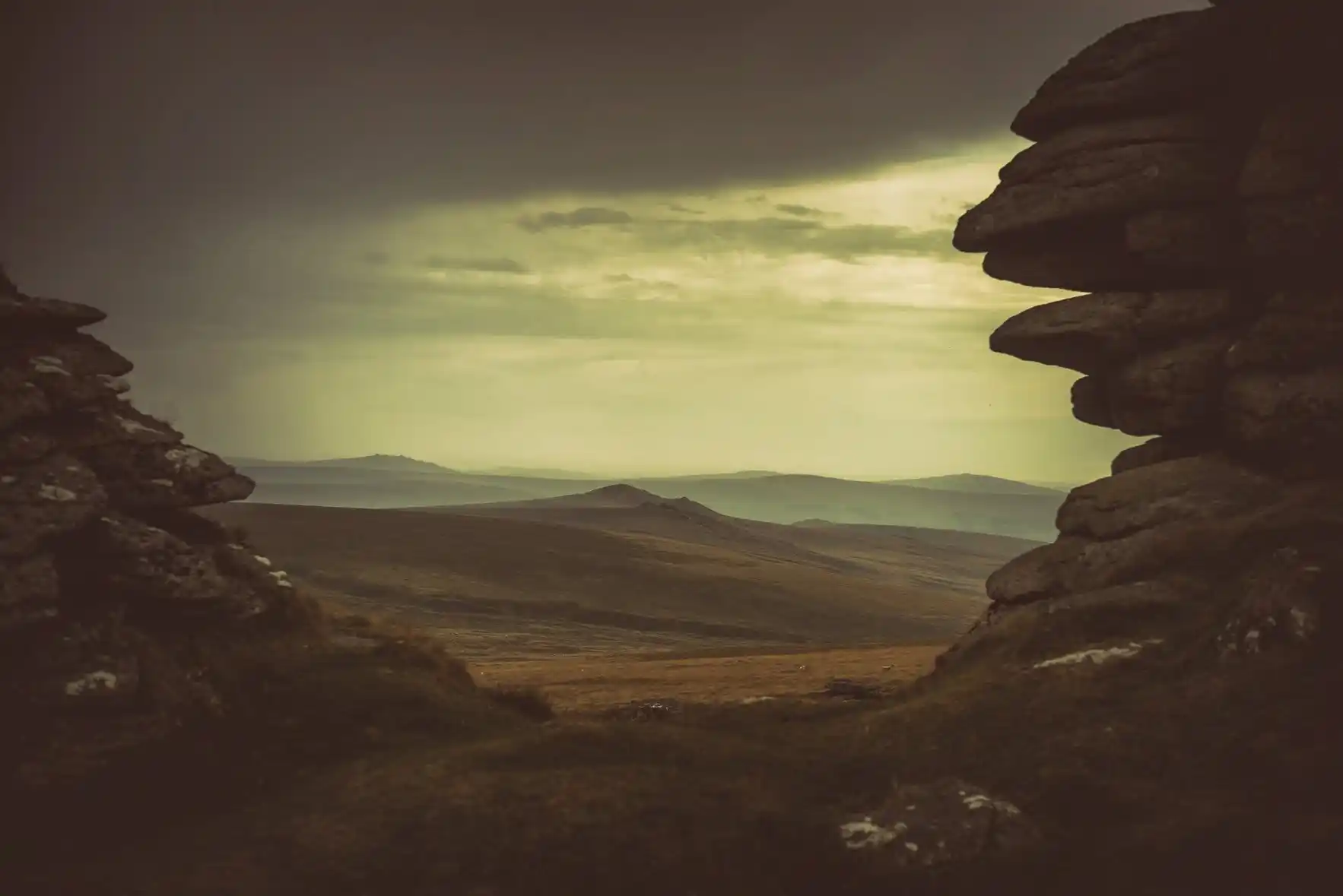 View from Great Links Tor - Glavind Strachan Photography