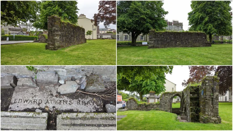 Remains of Cloister and Abbey Church Walls
