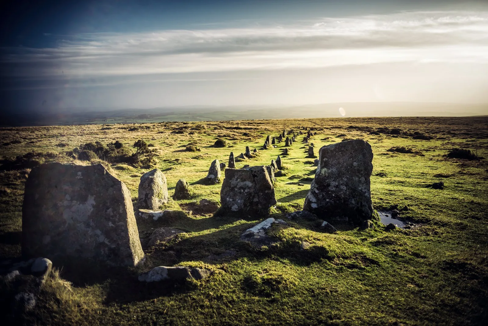 Cosdon Hill Multiple Stone Rows
