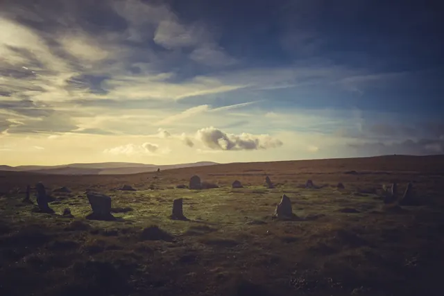 White Moor Stone Circle and Cairn