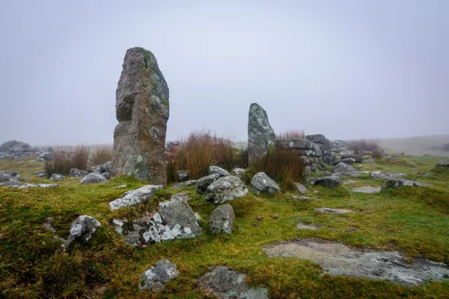Double Stone row - Remains of pinion arm
