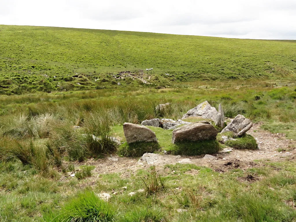 Grim's Grave cairn with a cist