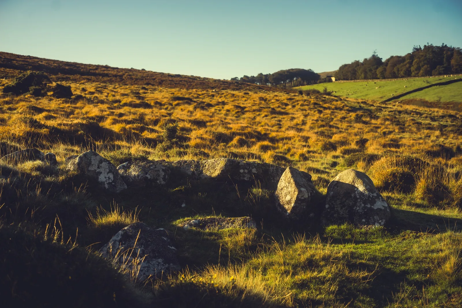 Ring cairn near Cullever Steps