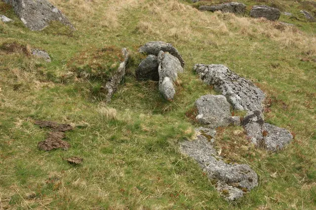 Round cairns around Down Tor