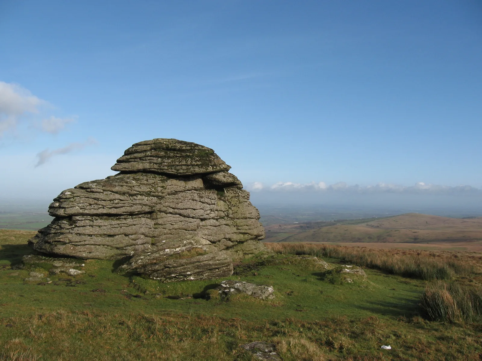 Round cairn near Branscombe's Loaf