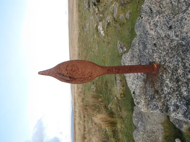 Smaller summit cairn on Eylesbarrow