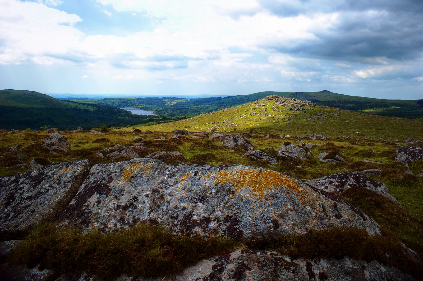 Tor cairn near Down Tor