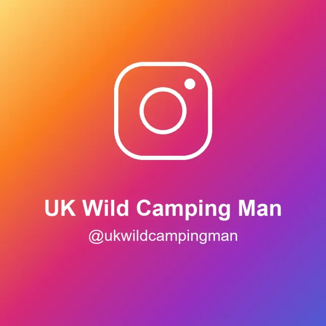 UK Wild Camping Man