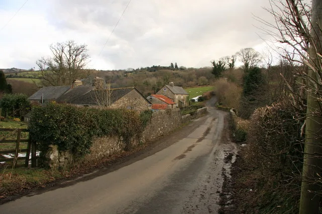 County Bridge Stone On North East Side Of Road From Cockington Bridge Of Pondsworthy, About 80 Metres North West Of The Bridge