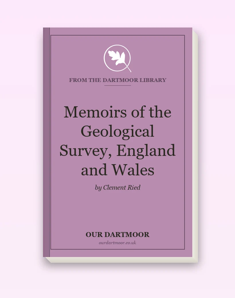 Memoirs of the Geological Survey, England and Wales