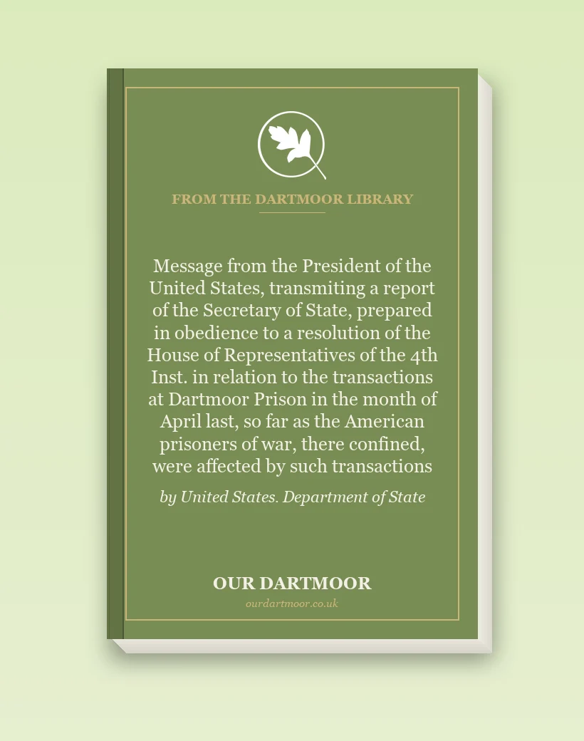 Message from the President of the United States, transmiting a report of the Secretary of State, prepared in obedience to a resolution of the House of