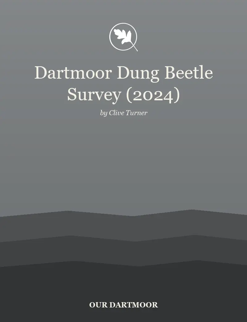 Dartmoor Dung Beetle Survey (2024)