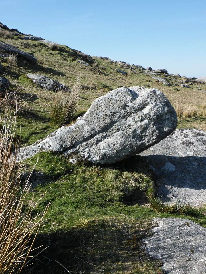 Gutter Tor Cross (unfinished, near the longhouse)