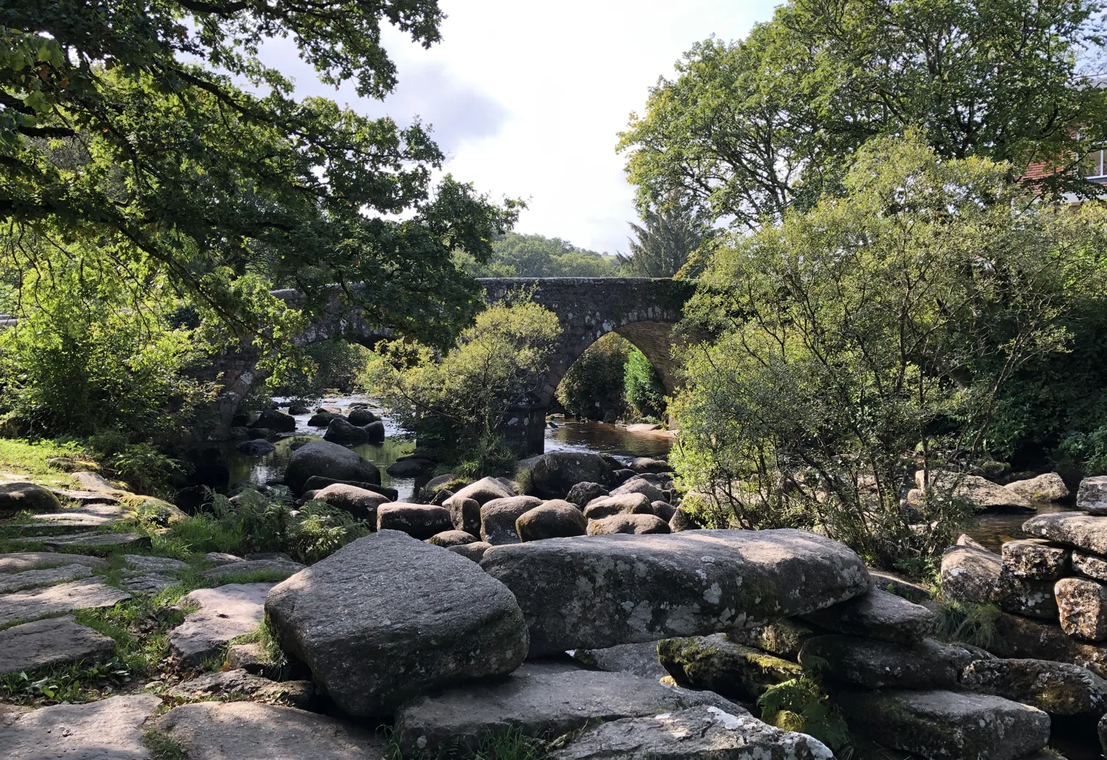Dartmeet Clapper Bridge
