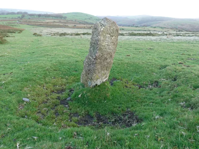 Blank boundstone No.01, Sourton Tors Ice Works