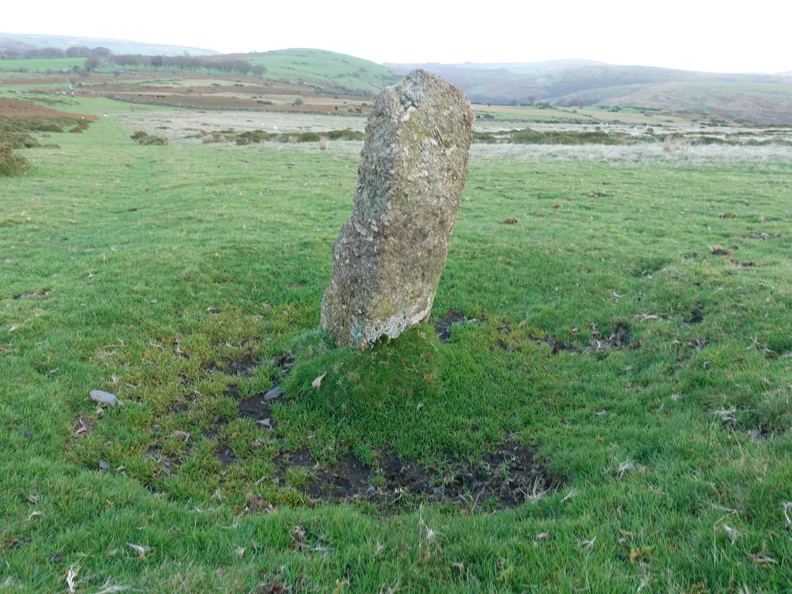 Blank boundstone No.01, Sourton Tors Ice Works