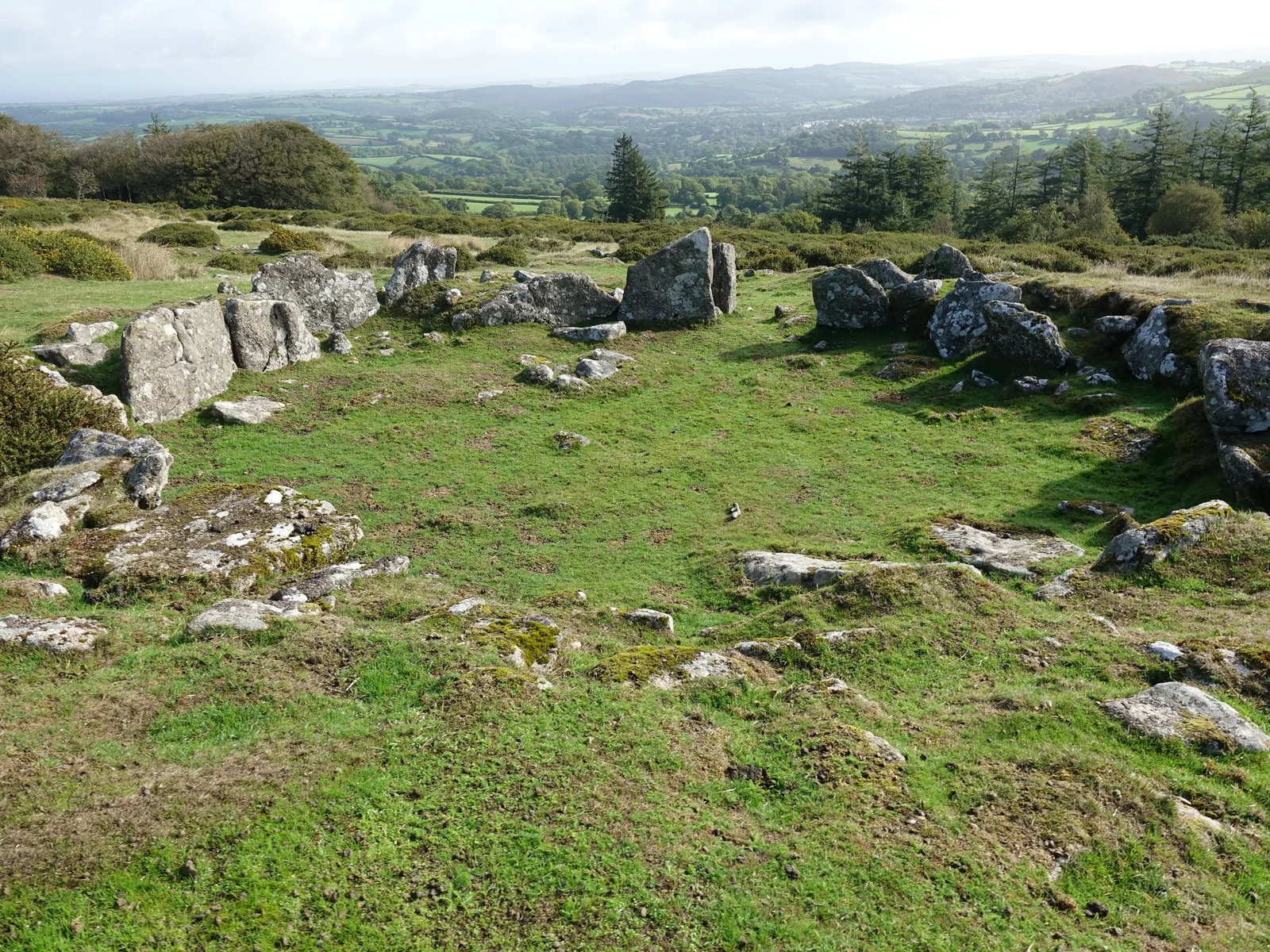 Roundhouse on Teigncombe Tor