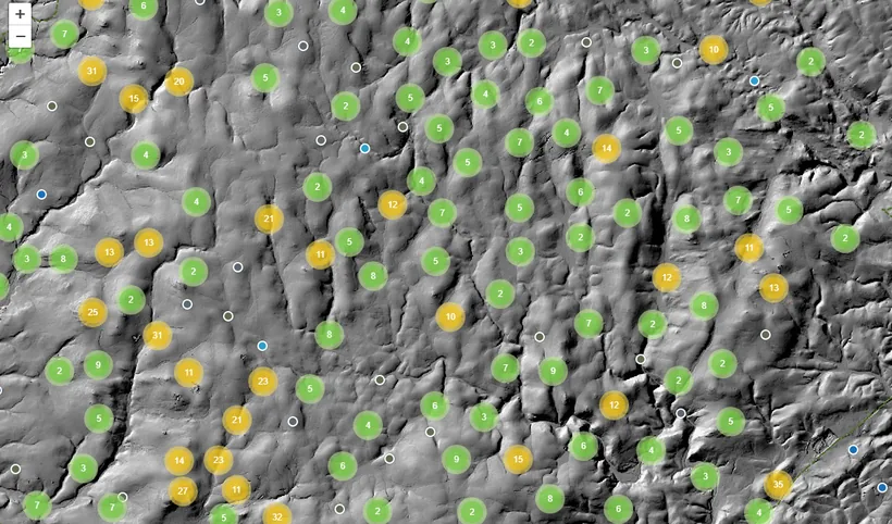 Dartmoor LiDAR ancient landscape map