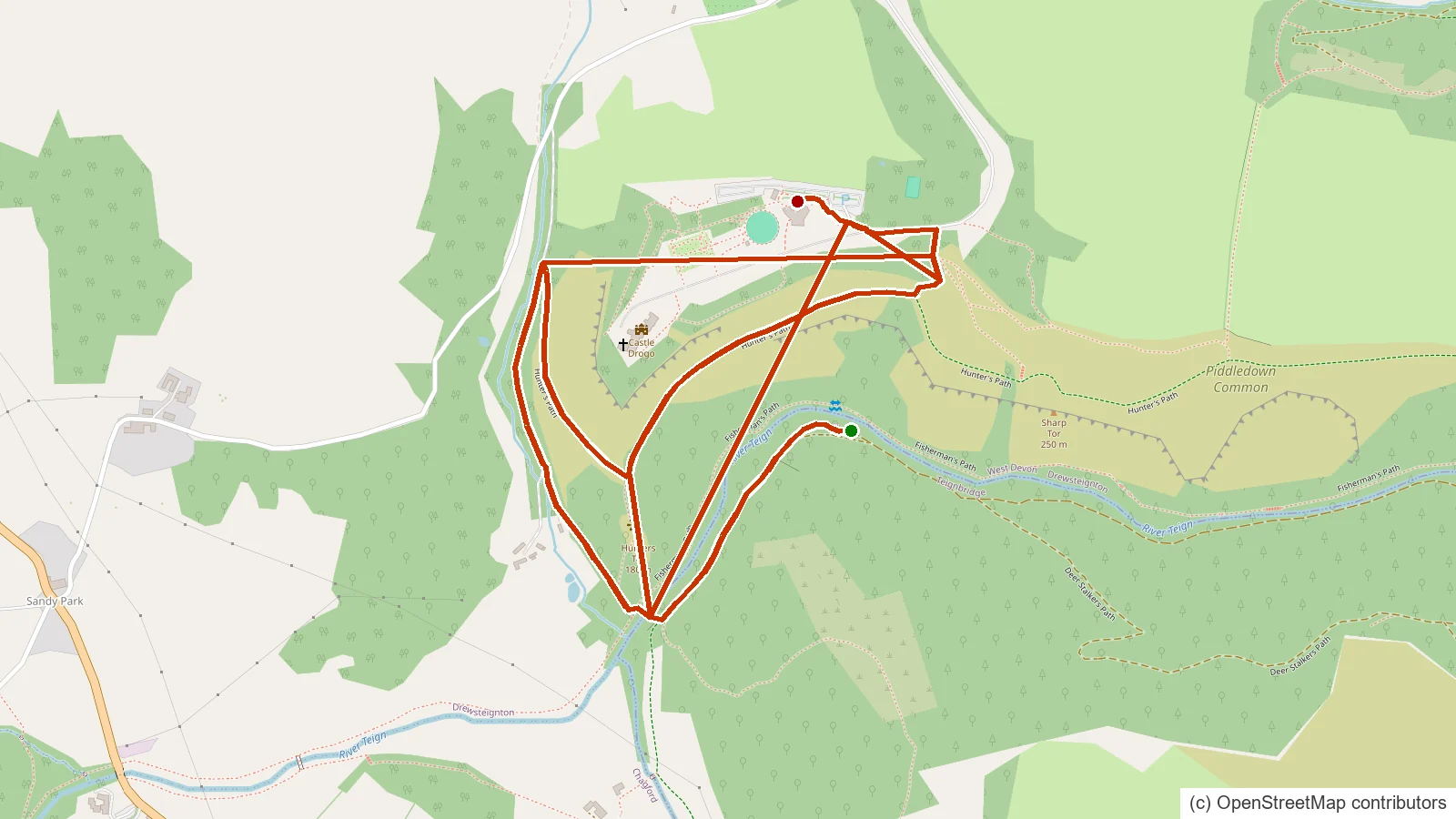 A Walk to the Hydro Turbine, Castle Drogo