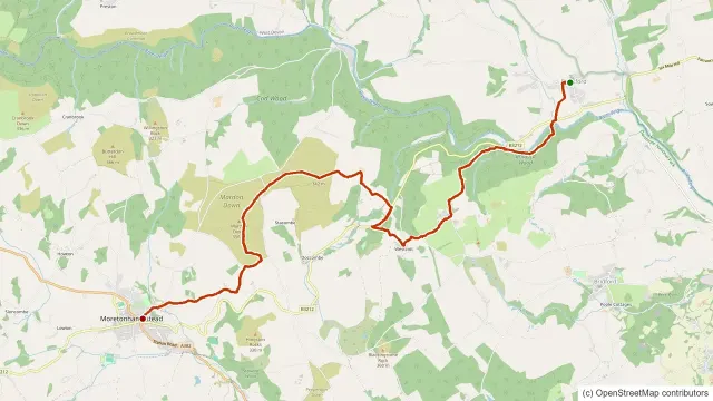 Dunsford to Moretonhampstead Trail