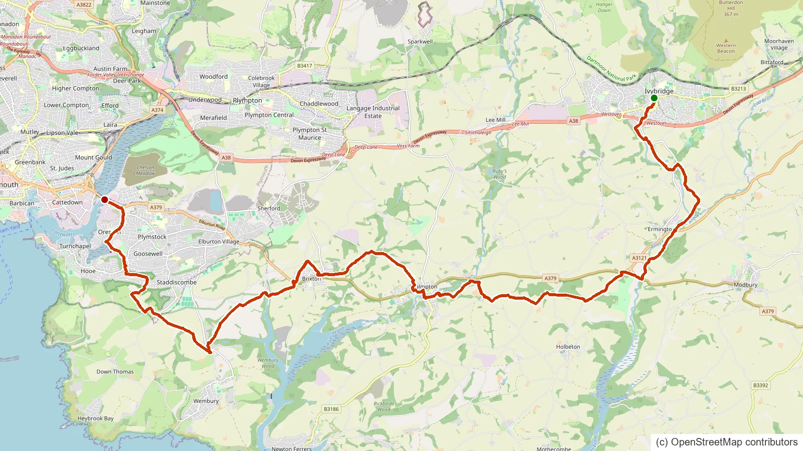 Erme-Plym Trail